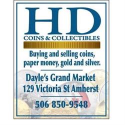 HD Coins & Collectibles, Amherst, NS opening hours