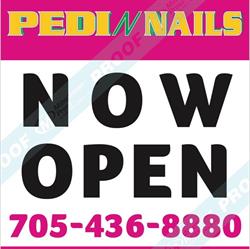 Pedi N Nail Innisfil, opening hours