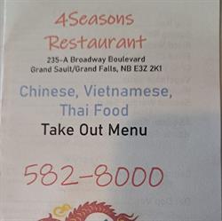 4 Seasons Restaurant, Grand Falls, NB opening hours