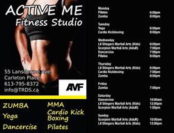 Active ME Yoga and Fitness Studio, Carleton Place, ON opening hours