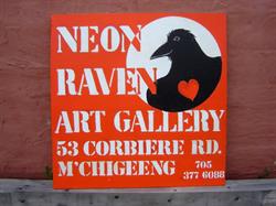 Neon Raven Art Gallery, M'Chigeeng, ON opening hours