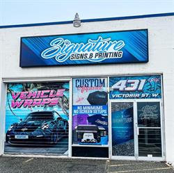 Signature Signs & Printing, Kamloops, BC opening hours