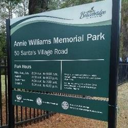 Annie Williams Memorial Park, Bracebridge, ON opening hours