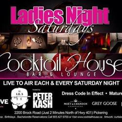 Cocktail House Bar & Lounge, Pickering, ON opening hours