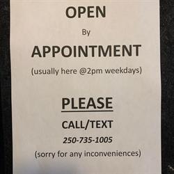 AV Garden Supply, Port Alberni, BC opening hours
