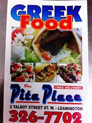 The Pita Place, Leamington, ON opening hours