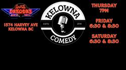 Kelowna Comedy, opening hours