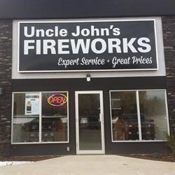 Uncle John's Fireworks Slave Lake, opening hours