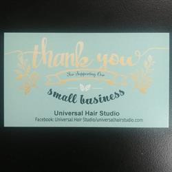 Universal Hair Studio, London, ON opening hours