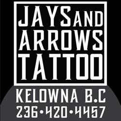 Jays and Arrows Tattoo inc., Kelowna, BC opening hours