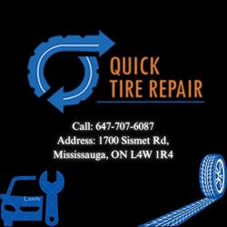 Quick Tire Repair Center, Mississauga, ON opening hours
