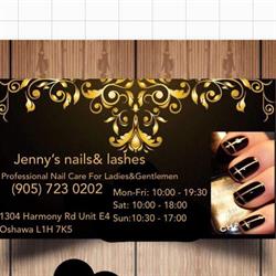 Jenny Nails & Lashes, Oshawa, ON opening hours