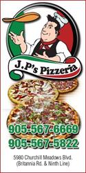 J.P'S PIZZERIA, Mississauga, ON opening hours