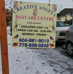 Creative Angels Daycare Centre, Langley, BC opening hours