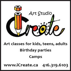 iCreate art studio, Mississauga, ON opening hours
