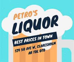Petro’s Liquor, Claresholm, AB opening hours