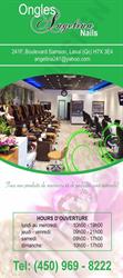 Ongles Angelina Nails, Laval, QC opening hours
