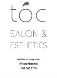 TOC Salon & Esthetics, Burnaby, BC opening hours