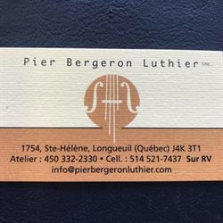 Pier Bergeron Luthier Inc, Longueuil, QC opening hours