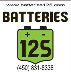 Batteries125, Sainte-Julienne, QC opening hours