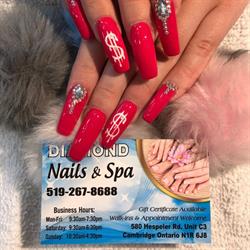 Diamond Nails & Spa, Cambridge, ON opening hours