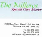 Willows Special Care Manor, Shubenacadie, NS opening hours