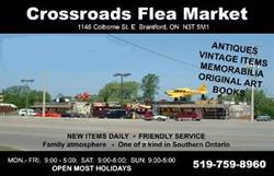 REH at Crossroads Flea Market, Brantford, ON opening hours