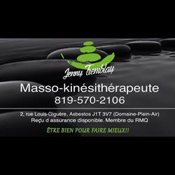 Jenny Tremblay Masso-Kinésithérapeute, Asbestos, QC opening hours