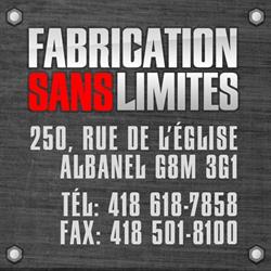 Fabrication sans limites, Albanel, QC opening hours