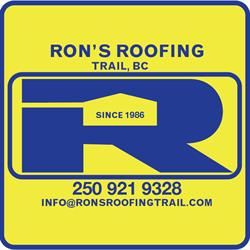 Ron's Roofing, Trail, BC opening hours