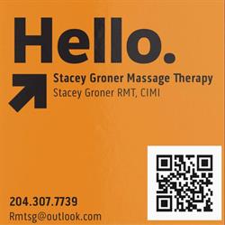 Stacey Groner Massage Therapy, Thompson, MB opening hours