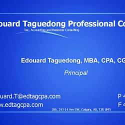 Edouard Taguedong Professional Corporation, Calgary, AB opening hours