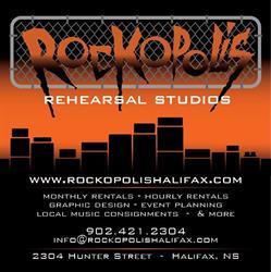 Rockopolis Rehearsal Studios, Halifax, NS opening hours