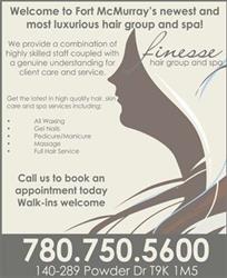 Finesse Hair Group & Spa, Fort McMurray, AB opening hours