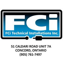 FCi Technical Installations Inc., Concord, ON opening hours