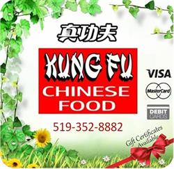 Kung Fu Chinese Food, Chatham, ON opening hours