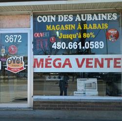 Coin des Aubaines, Laval, QC opening hours
