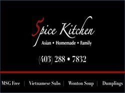 Five Spice Kitchen, Calgary, AB opening hours