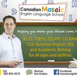 Canadian Mosaic English Language School, Edmonton, AB opening hours