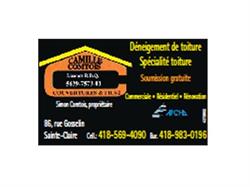 Camille Comtois couvertures& fils inc., Sainte-Claire, QC opening hours