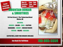 Mountain Donair, Hinton, AB opening hours