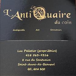 L'AntiQuaire du Coin, Sainte-Anne-de-Beaupré, QC opening hours