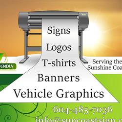 Suncoast Sign & Design, Powell River, BC opening hours