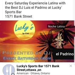 Lucky's Sports Bar, Ottawa, ON opening hours