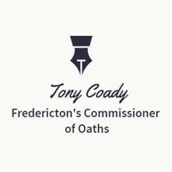 Tony Coady - Fredericton’s Commissioner of Oaths, opening hours