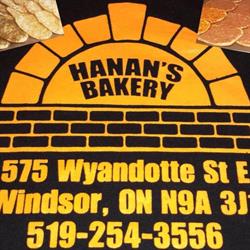 Hanan’s Bakery, Windsor, ON opening hours