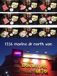 Lion Hot Pot, North Vancouver, BC opening hours
