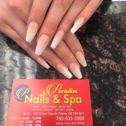 Paradise Nails & Spa, Grande Prairie, AB opening hours