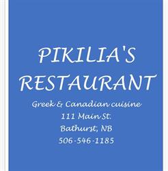 Pikilia's, Bathurst, NB opening hours