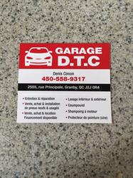 Garage D.T.C, Granby, QC opening hours